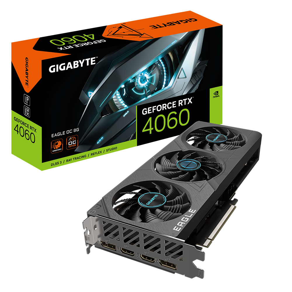 GIGABYTE GeForce RTX™ 4060 EAGLE OC 8G