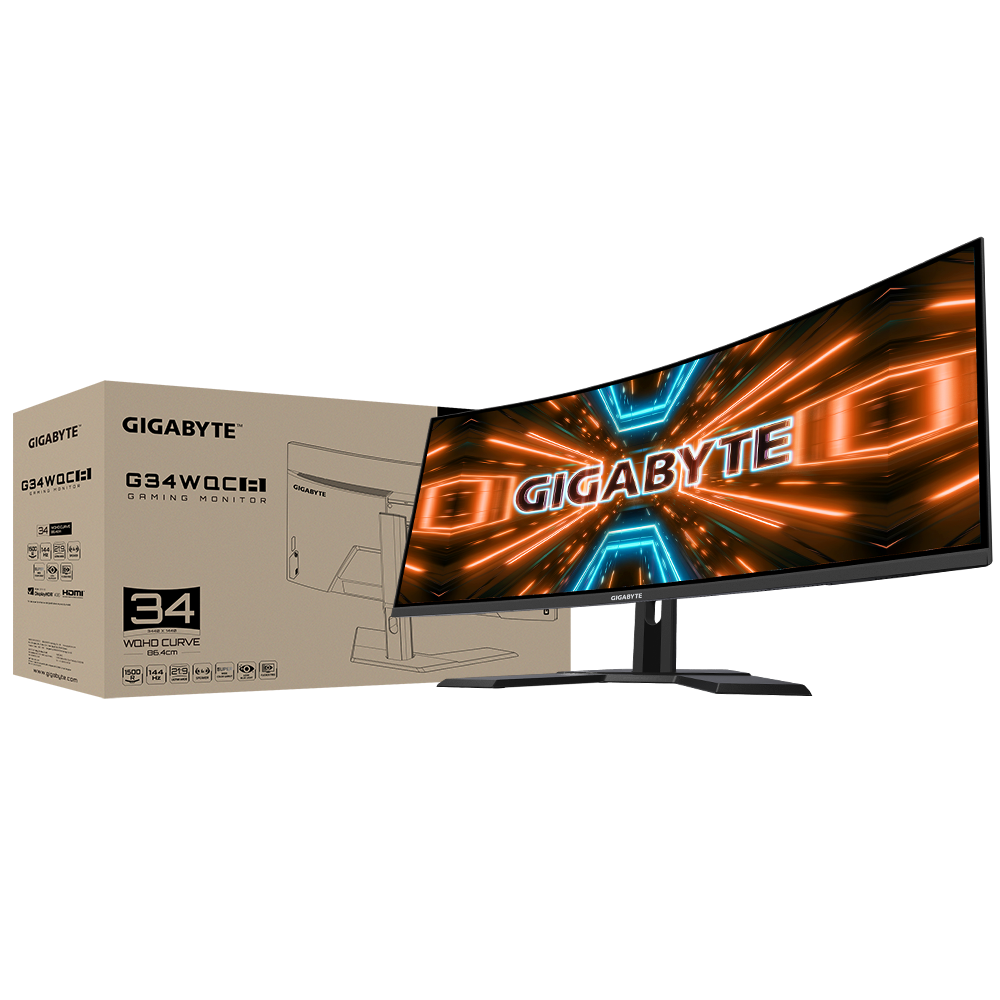 Màn hình cong GIGABYTE G34WQC A 34