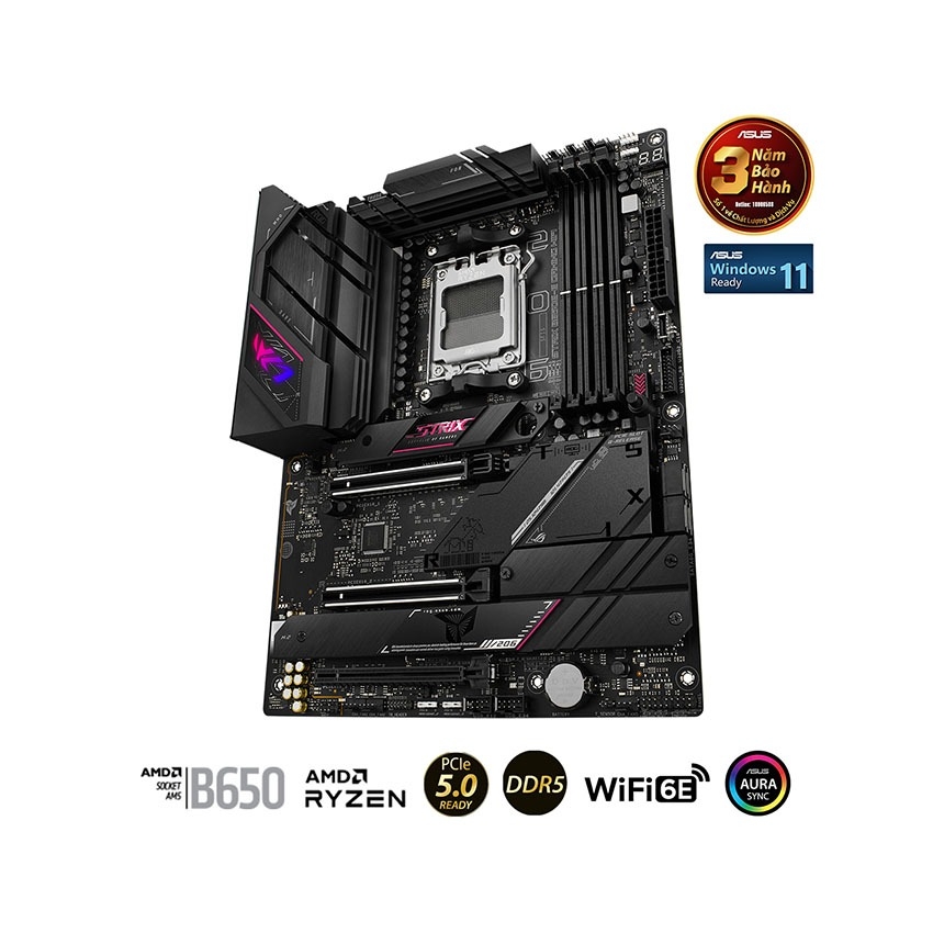 Mainboard ASUS ROG STRIX B650E-E GAMING WIFI (AMD B650, Socket AM5, ATX, 4 khe RAM DRR5)