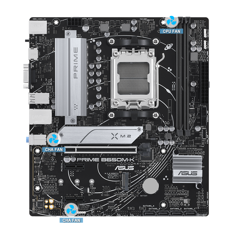 Mainboard ASUS PRIME B650M-K DDR5