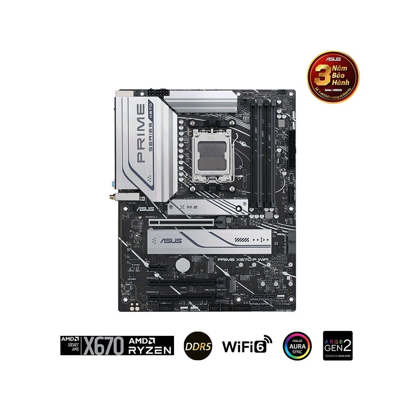 MAINBOARD ASUS PRIME X670-P WIFI DDR5