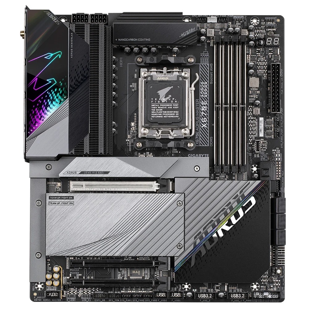 MAINBOARD GIGABYTE X670E AORUS MASTER (rev. 1.0) (AMD Socket AM5)