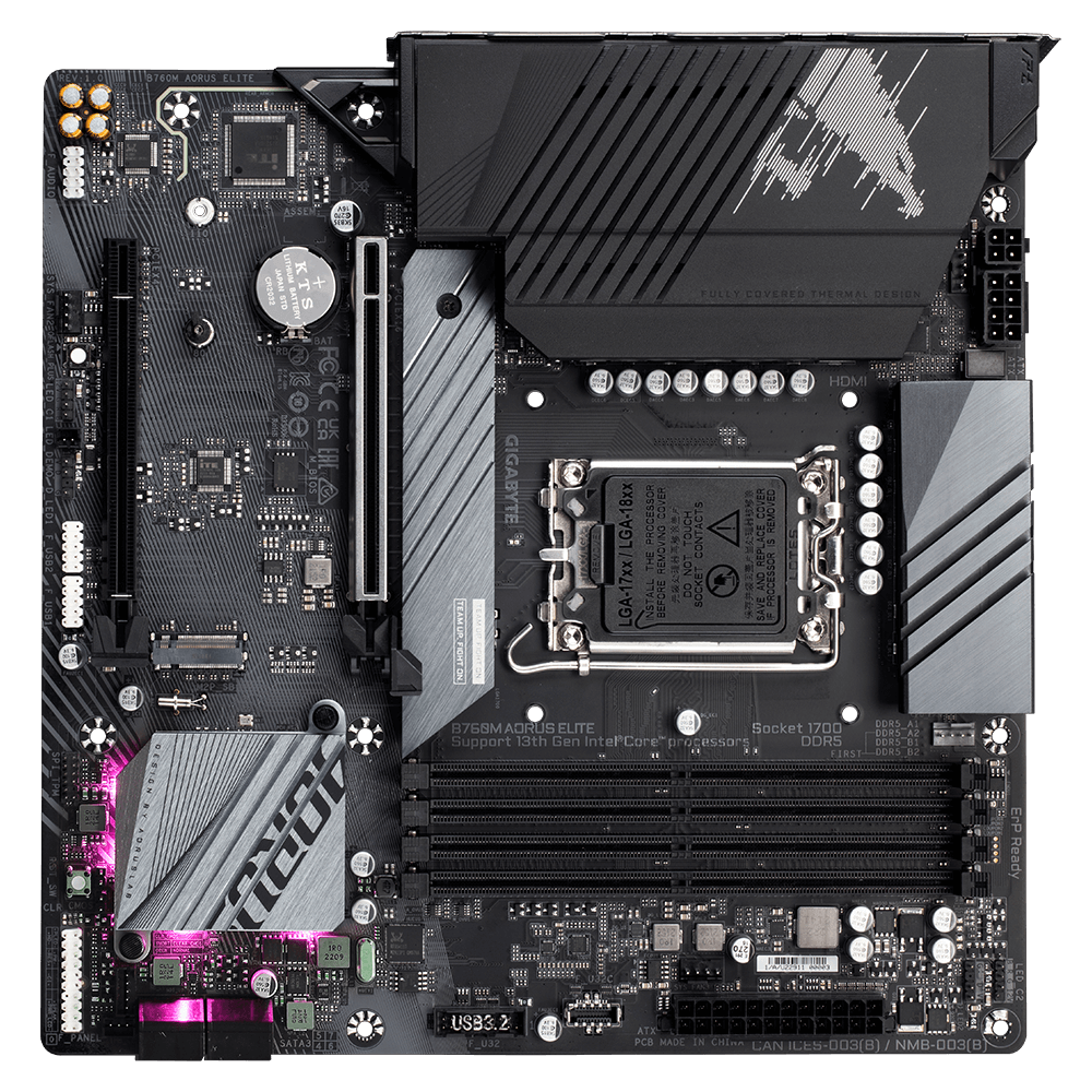 Mainboard Gigabyte B760M AORUS ELITE DDR5