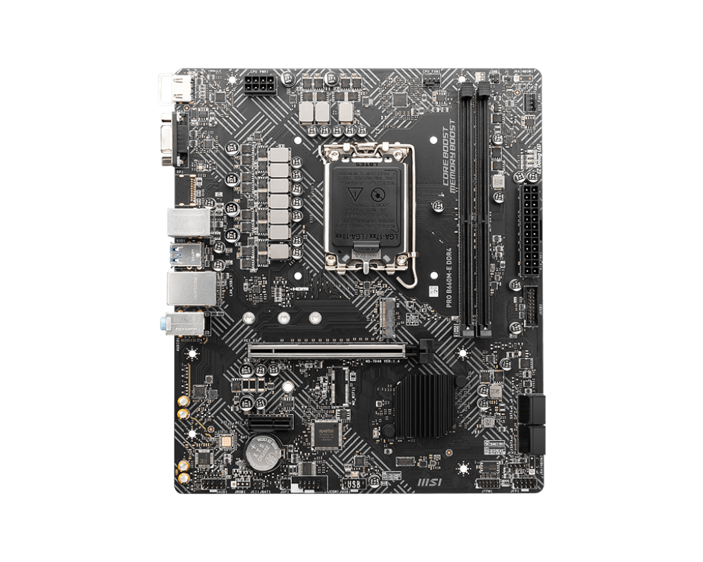 Mainboard MSI PRO B660M-E DDR4