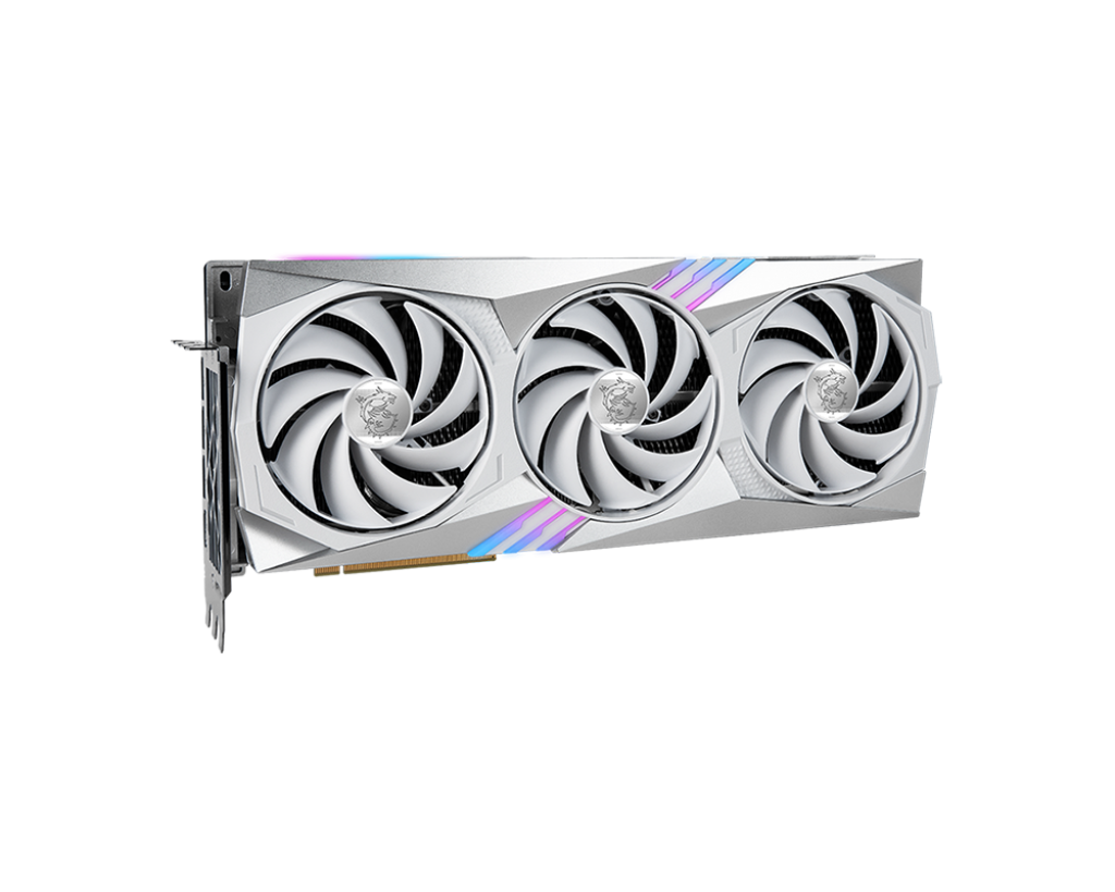 MSI GeForce RTX 4070 Ti GAMING X TRIO WHITE 12G