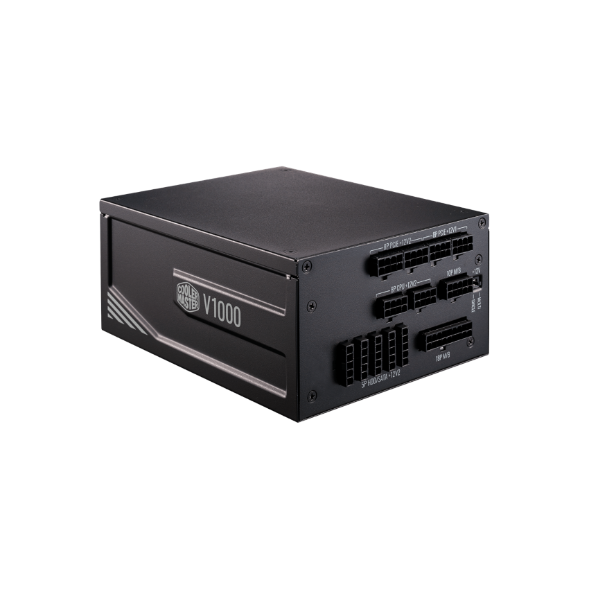 Nguồn máy tính CoolerMaster V1000 - 80 Plus Platinum - Full Modular (1000W)