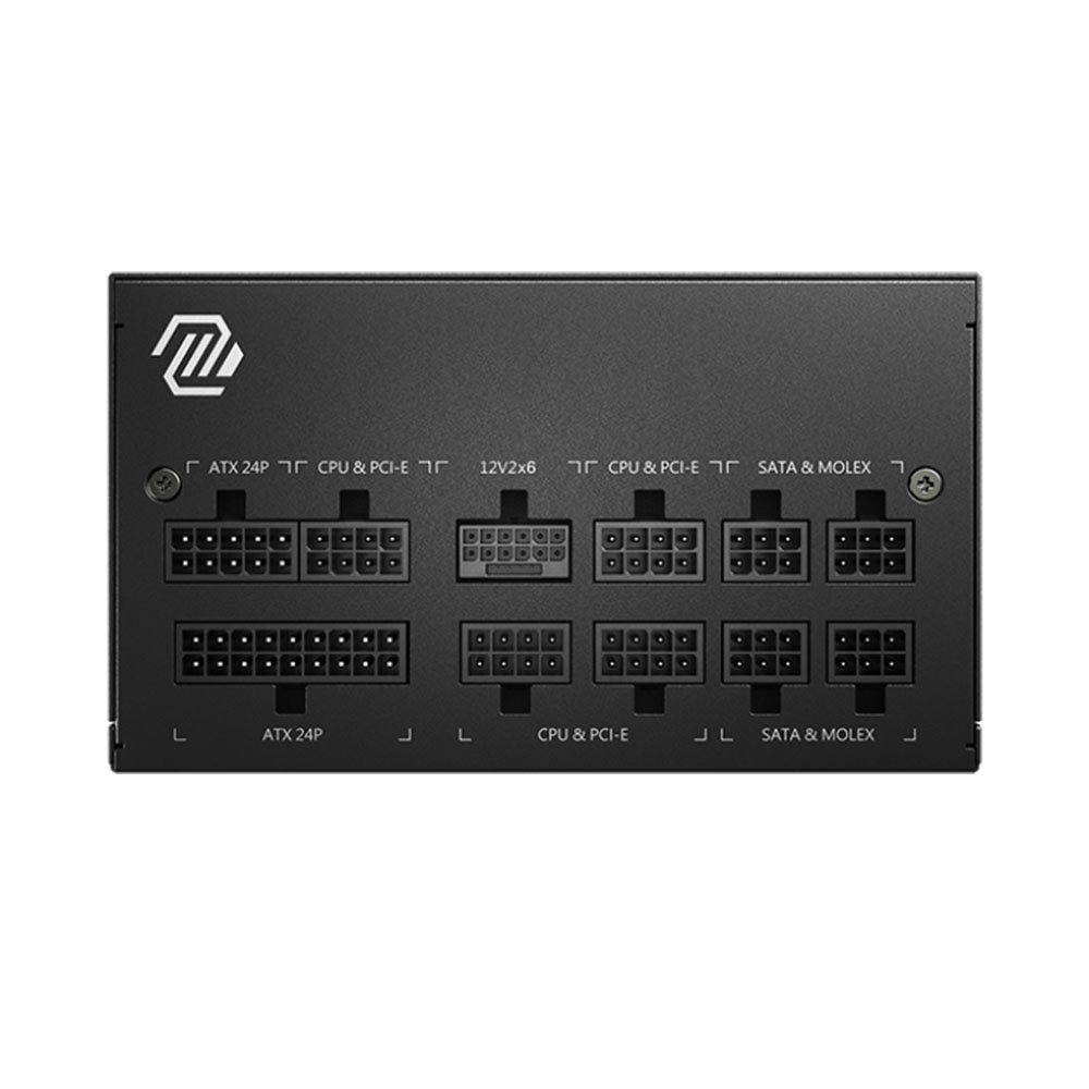 Nguồn máy tính MSI MAG A850GL - 850W( ATX 3.0, PCIe 5.0, Full Modullar, Màu đen)