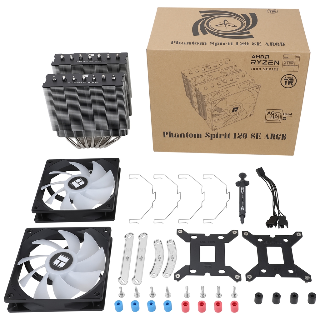 Tản Nhiệt Khí Thermalright Phantom Spirit 120 SE ARGB