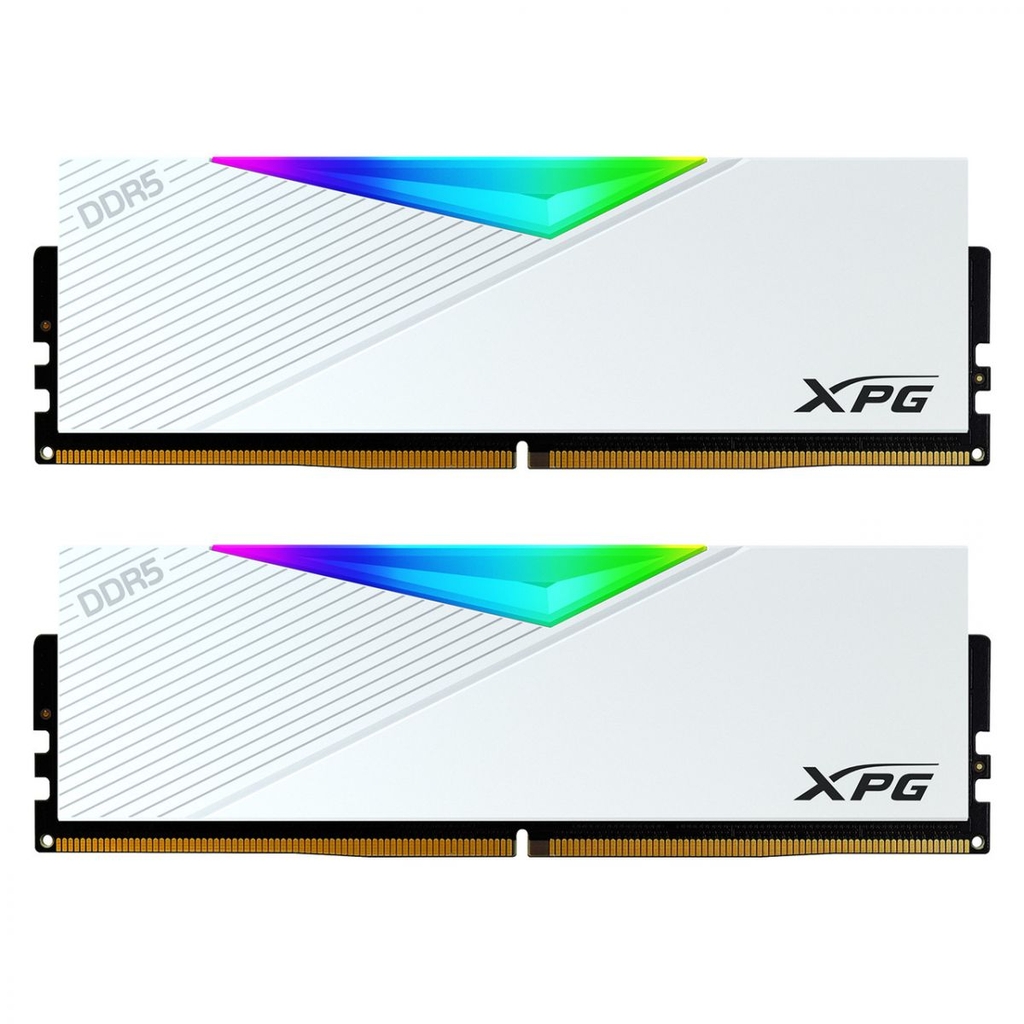 RAM ADATA DDR5 XPG LANCER 32GB (2*16G) 6000Mhz RGB [RAM KIT32] WHITE/BLACK