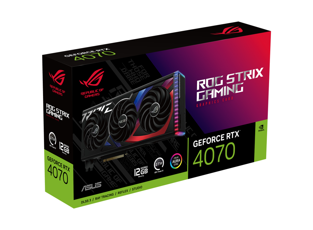ROG Strix GeForce RTX 4070 12GB GDDR6X