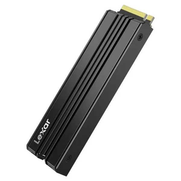 Ổ CỨNG SSD LEXAR NM790 with Heatsink M.2 2280 PCIe Gen 4×4 NVMe 1TB (READ 7400 Mb/s - WRITE 6500 Mb/s)