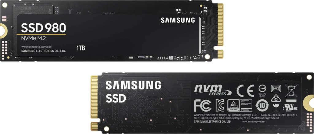 SSD Samsung 980 PCIe NVMe V-NAND M.2 2280 1TB