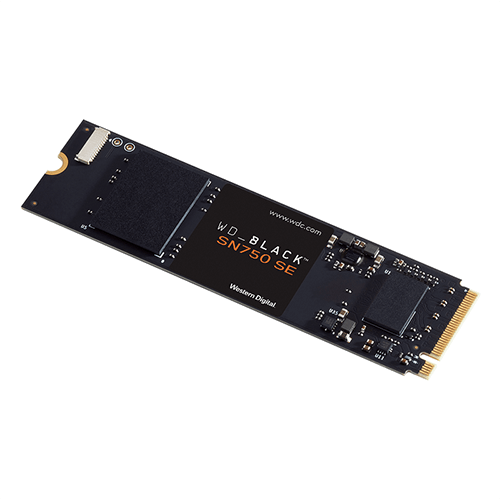 SSD WD BLACK SN750 SE M2 2280 500GB Gen4x4 (WDS500G1B0E)