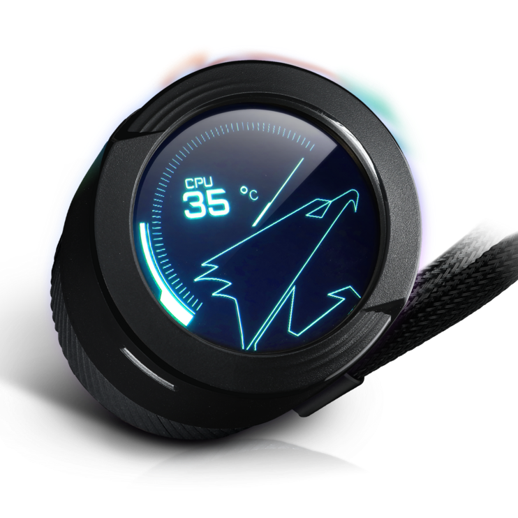 Tản nhiệt nước AIO GIGABYTE AORUS WATERFORCE X 360