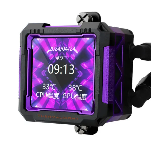 TẢN NHIỆT NƯỚC THERMALRIGHT WARFRAME 360 PRO BLACK - LCD DISPLAY