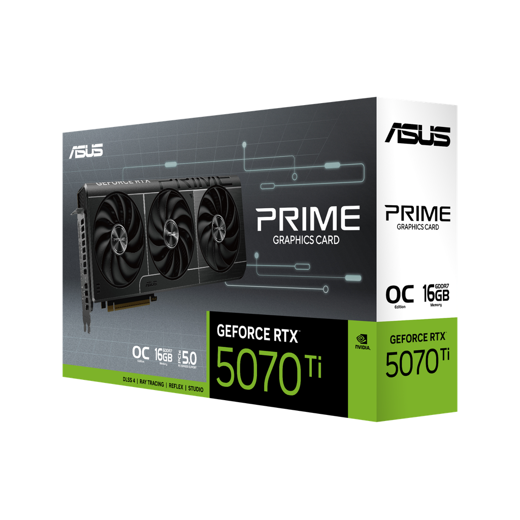 Card màn hình ASUS PRIME GEFORCE RTX 5070 Ti 16GB OC GDDR7