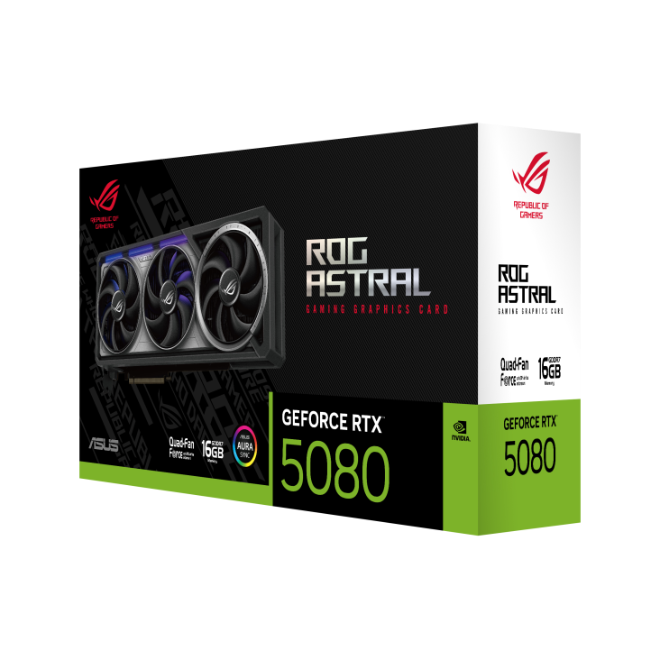 CARD MÀN HÌNH ASUS ROG ASTRAL GEFORCE RTX 5080 16GB GDDR7