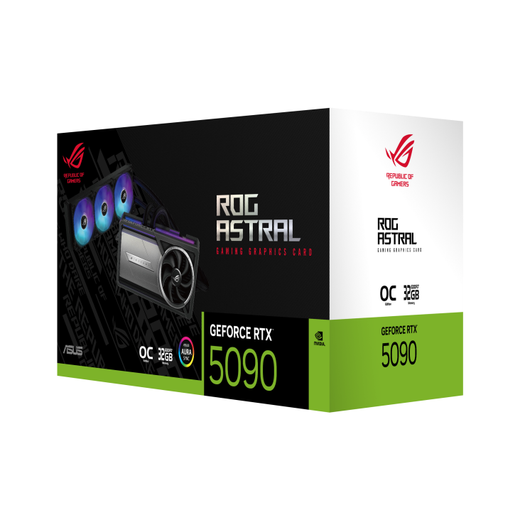 ASUS ROG ASTRAL LC GEFORCE RTX 5090 32GB GDDR7 OC