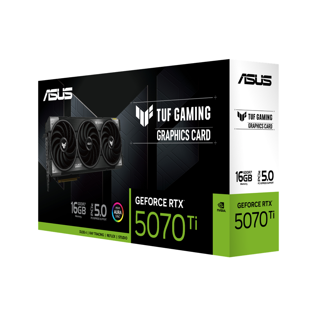Card màn hình ASUS TUF GAMING GEFORCE RTX 5070 Ti 16GB GDDR7