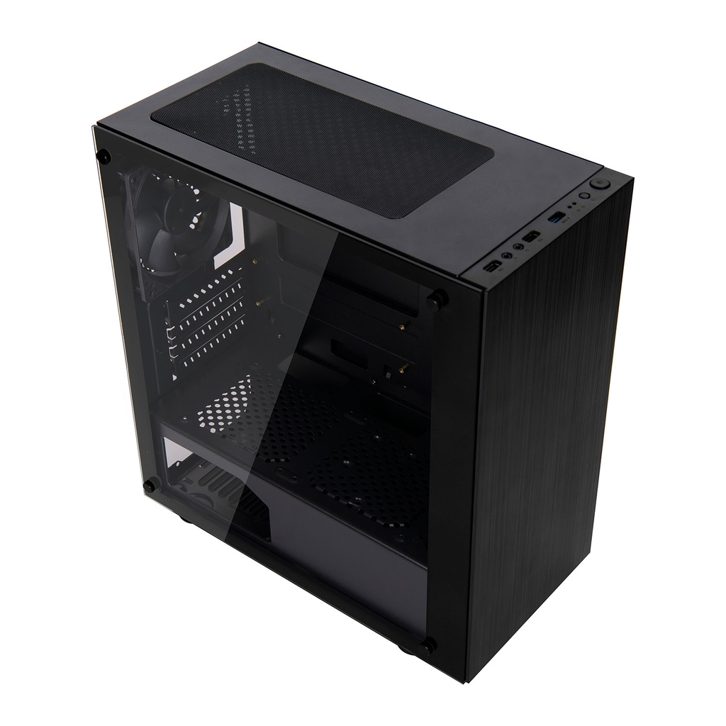 CASE NEXUS M BLACK (NO FAN)