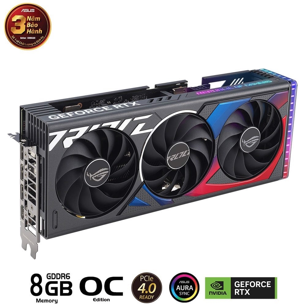 ASUS ROG Strix GeForce RTX 4060 Ti OC Edition 8GB GDDR6