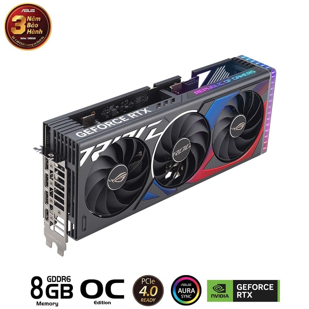 ASUS ROG Strix GeForce RTX 4060 Ti OC Edition 8GB GDDR6