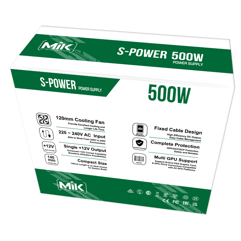 NGUỒN MIK SPOWER 500W