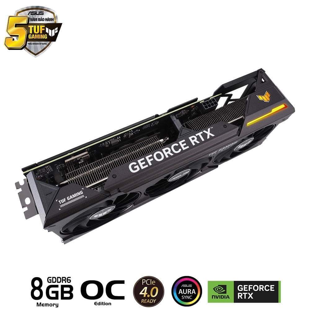 ASUS TUF Gaming GeForce RTX 4060 Ti OC Edition 8GB GDDR6