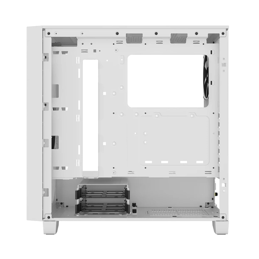 Case Corsair 3000D AIRFLOW Mid-Tower PC Case - White ( CC-9011252-WW )