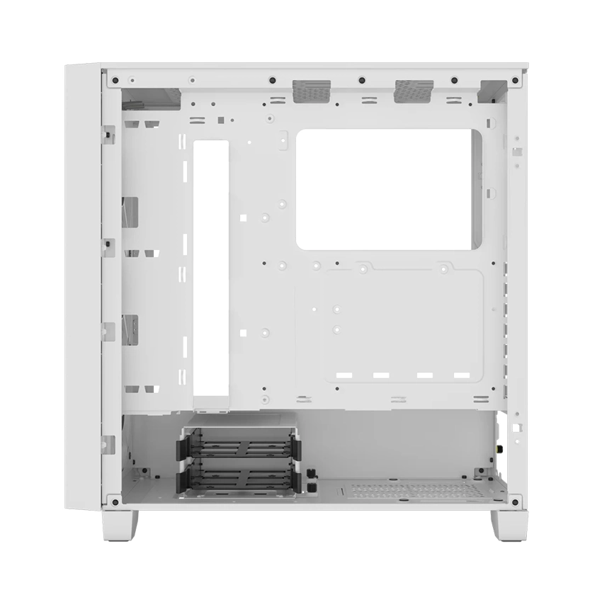 Case Corsair 3000D RGB AIRFLOW Mid-Tower PC Case - White ( CC-9011256-WW )