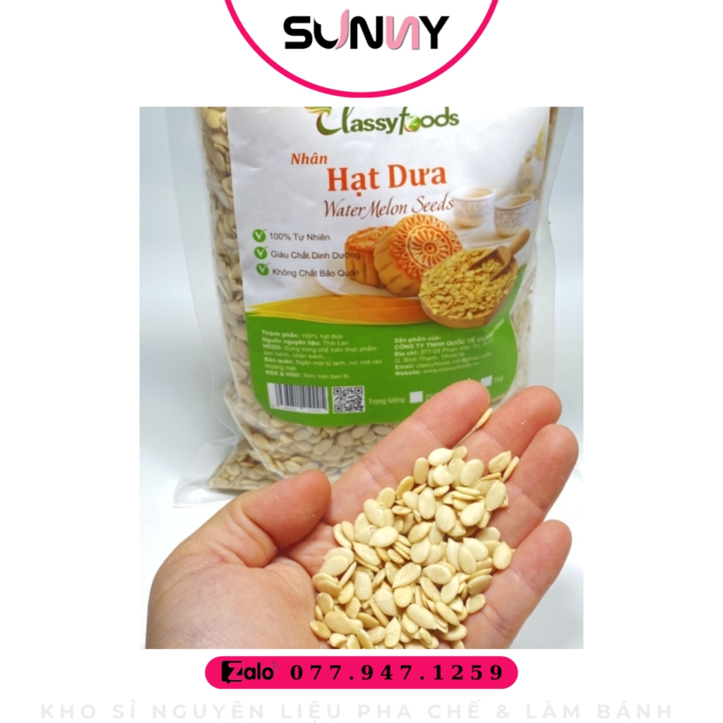 HẠT DƯA TÁCH VỎ LOẠI 1 CLASSY FOODS ( 250G )