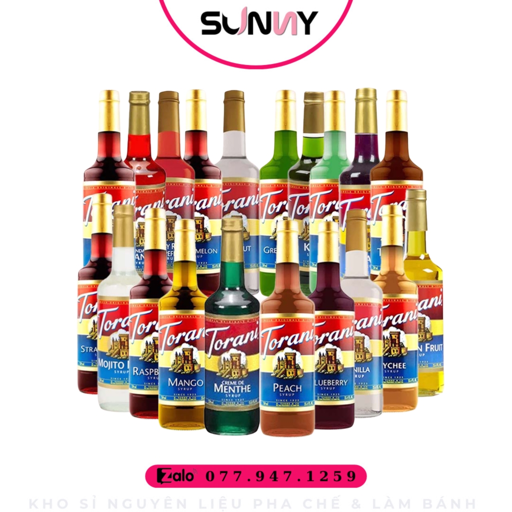 SYRUP TORANI - CARAMEL | THÙNG 12 CHAI