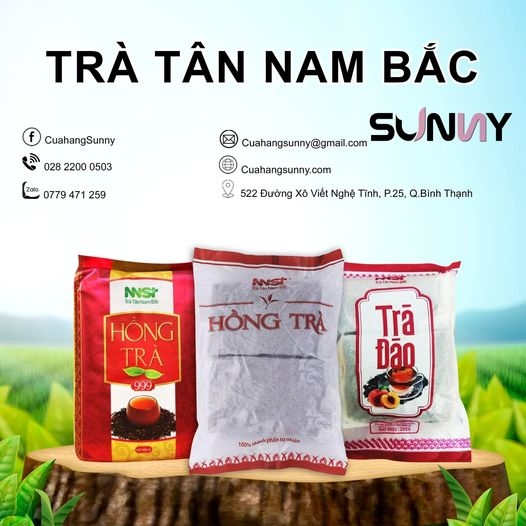 TRÀ TÂN NAM BẮC - HỒNG TRÀ TÚI LỌC ( 300G ) | THÙNG 50 GÓI