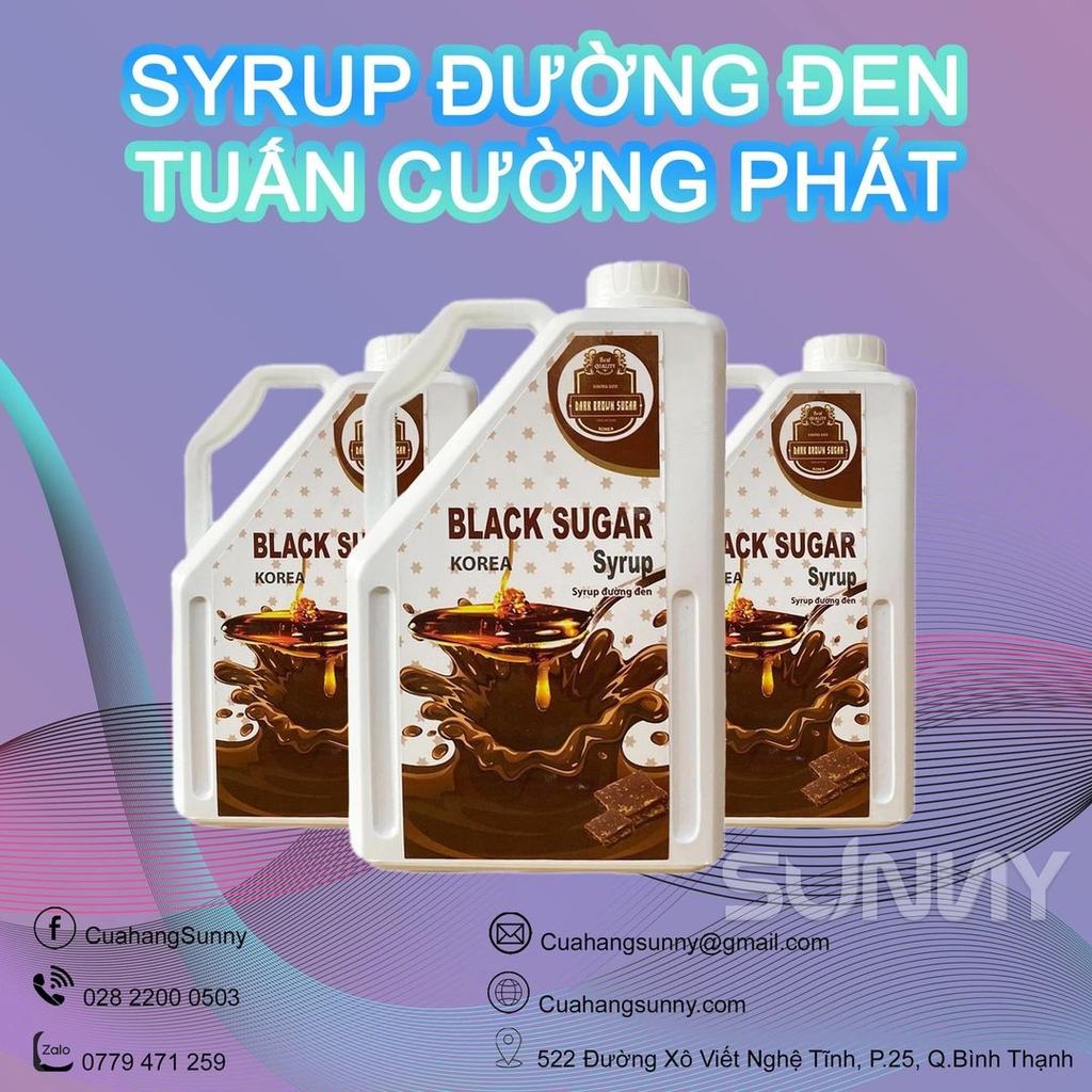 SYRUP ĐƯỜNG ĐEN - TCP
