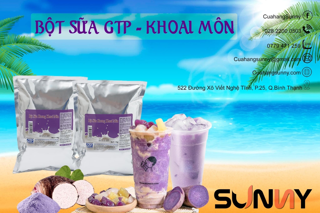 BỘT SỮA GTP - KHOAI MÔN