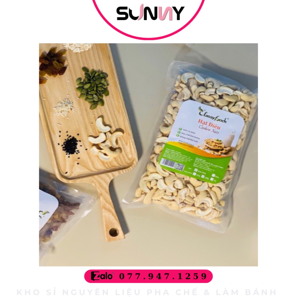 HẠT ĐIỀU BỂ RANG CLASSY FOODS ( 250G )
