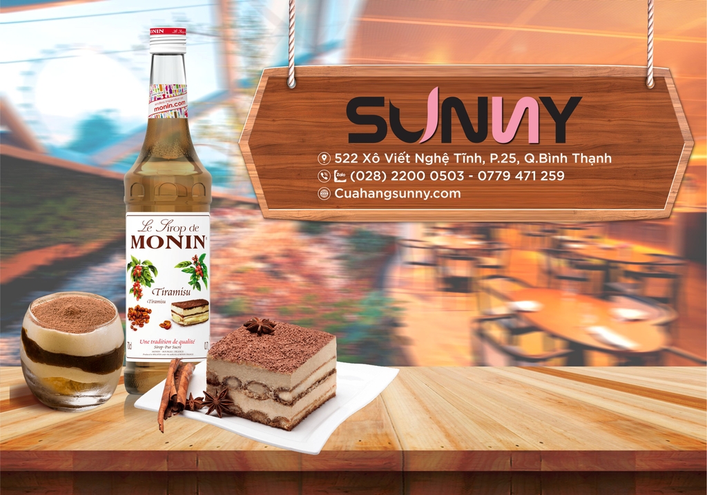 SYRUP MONIN ( 700ML ) - TIRAMISU