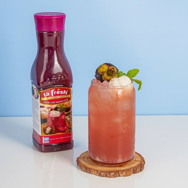 NƯỚC CỐT TRÁI CÂY - LA FRESH - MĂNG CỤT | THÙNG 12 CHAI