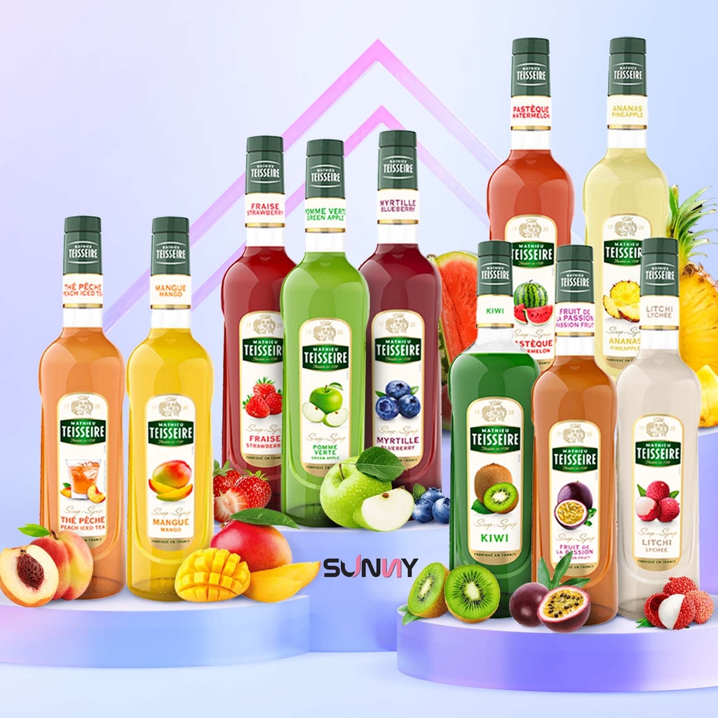 SYRUP PHÁP - TEISSEIRE - ĐÀO