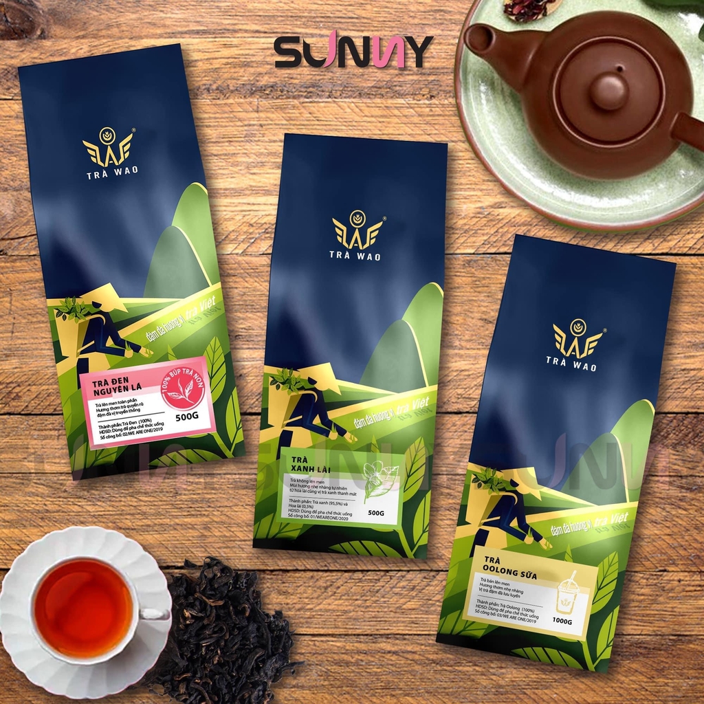 TRÀ WAO - ĐEN NGUYÊN LÁ