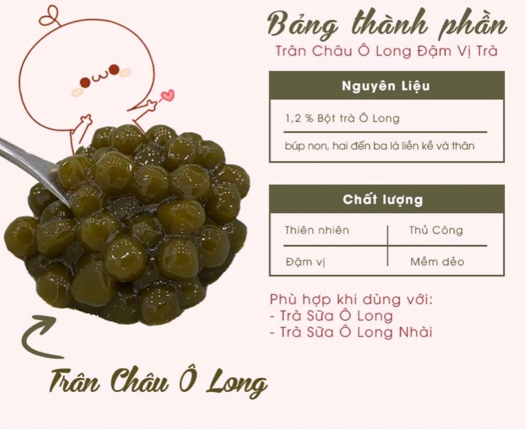 TRÂN CHÂU OOLONG - BOBA