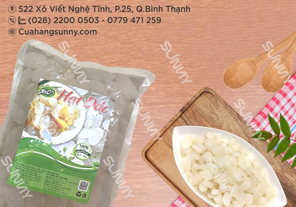 HẠT ĐÁC TƯƠI RIO