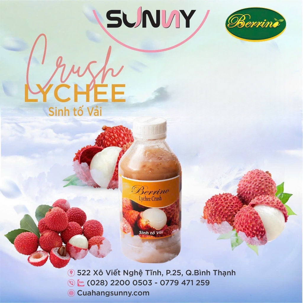 SINH TỐ BERRINO - VẢI