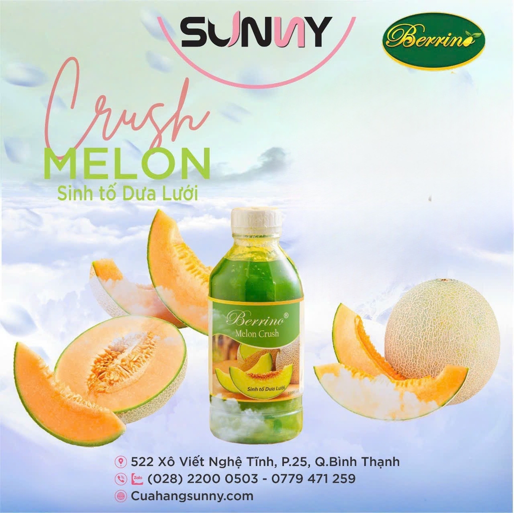 SINH TỐ BERRINO - DƯA LƯỚI