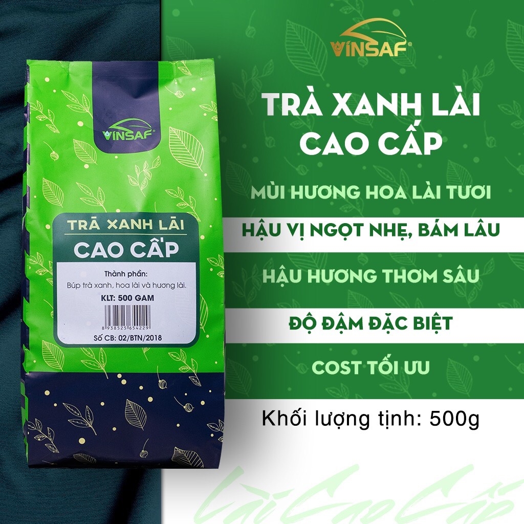 TRÀ XANH LÀI CAO CẤP - VINSAF