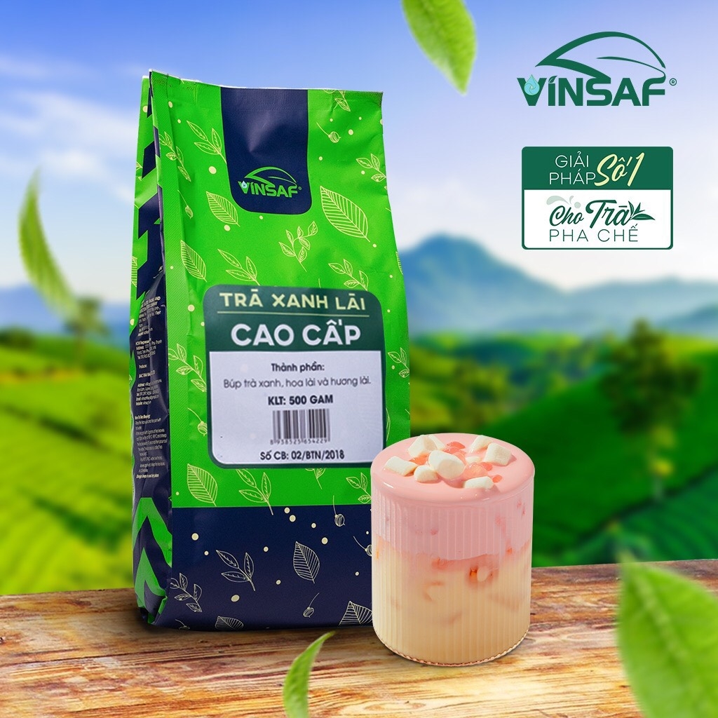 TRÀ XANH LÀI CAO CẤP - VINSAF
