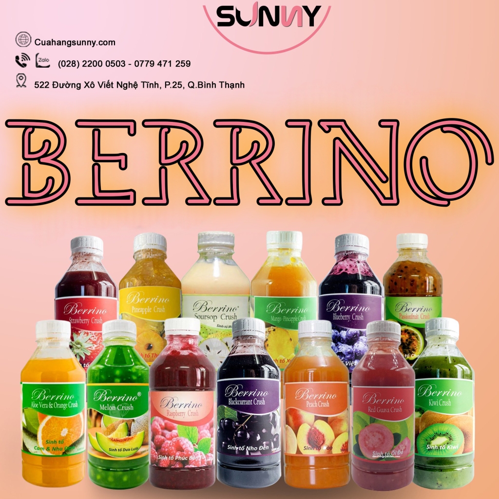 SINH TỐ BERRINO - DƯA LƯỚI