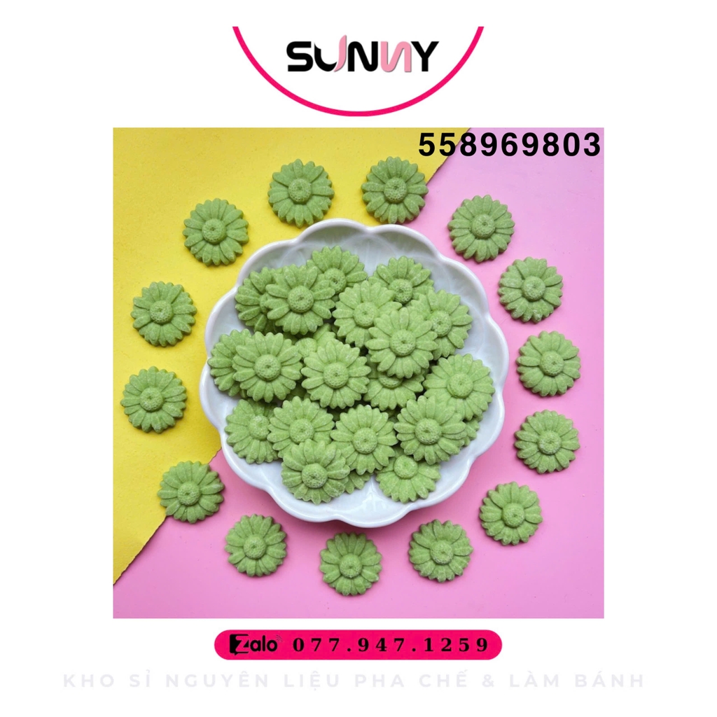 BÁNH QUY TRANG TRÍ HÌNH HOA ( 558969803 )