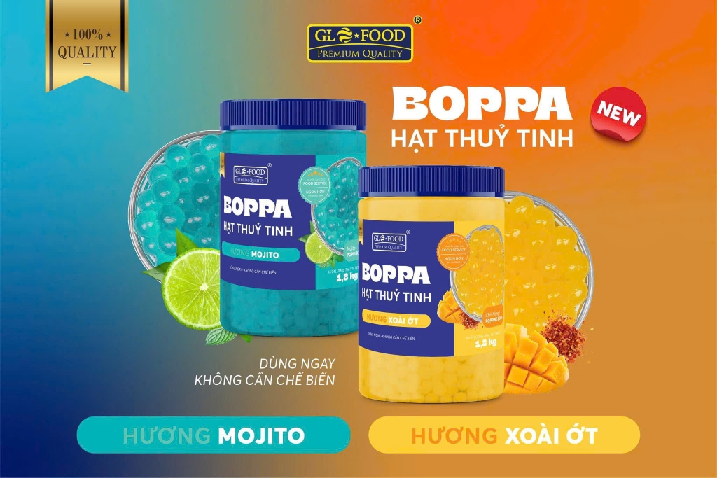 HẠT THỦY TINH GL FOOD - MOJITO 1.8KG