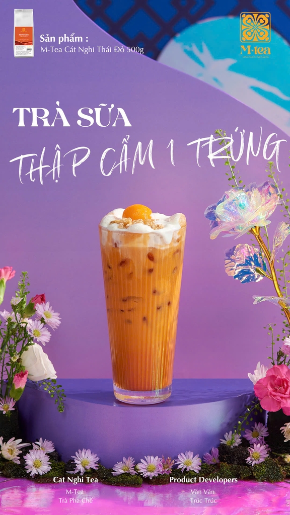 TRÀ CÁT NGHI M-TEA THÁI ĐỎ ( 500G )